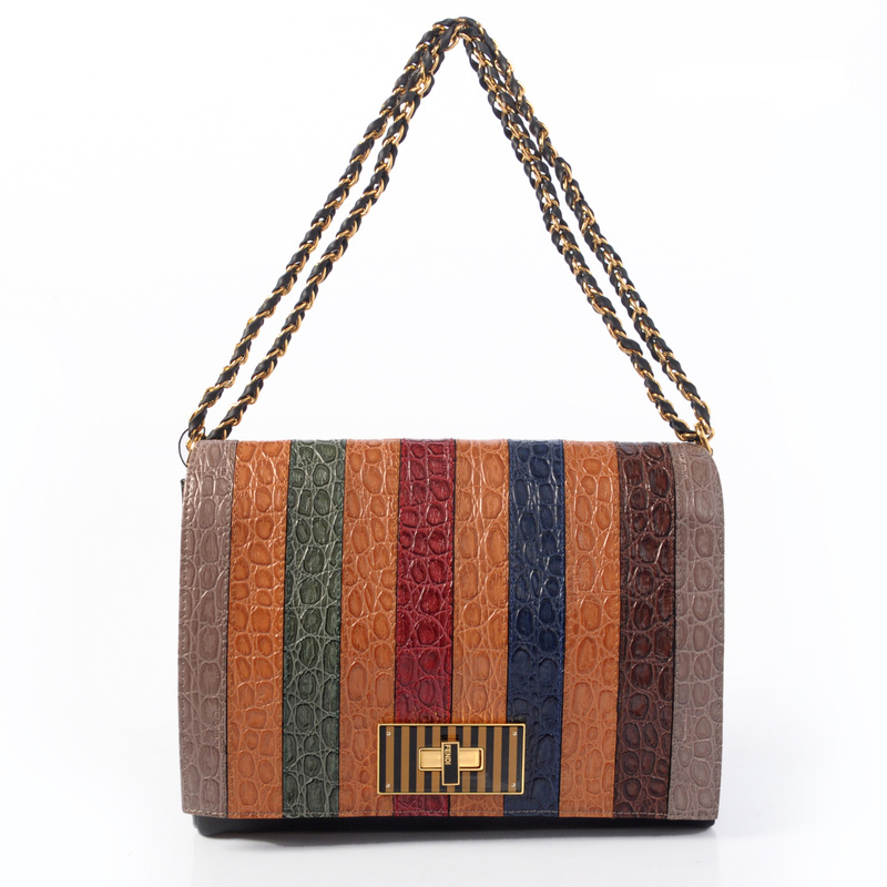 Borsa a tracolla Fendi F2556 in Multicolor F2556